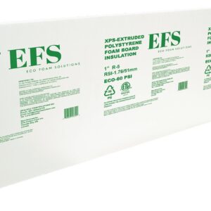 Eco Foam Solutions Eco-60 psi XPS extruded polystyrene foam board insulation panel
